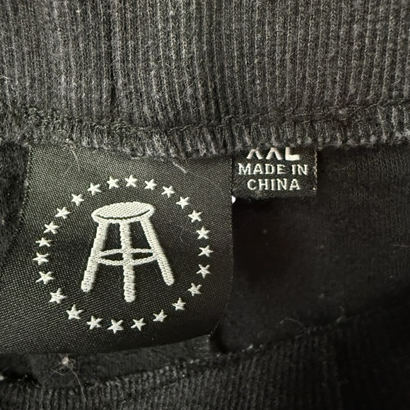 Barstool Sports Mens Jogger Pants SZ **L **READ Quilted Sweatpants Dave Portnoy - Picture 3 of 9